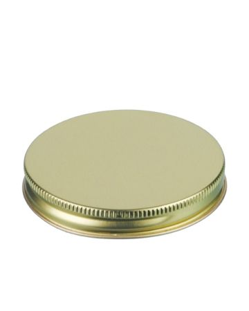 83-400 Gold Metal Screw Cap With Customizable Liner Options