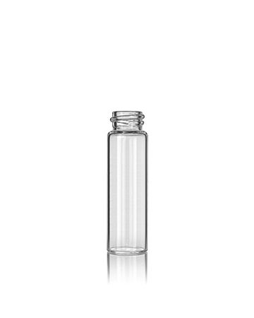 4 Dram (14.78ml) Flint (Clear)  Round Glass Vial - 18-400 Neck