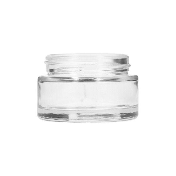 8oz Clear Glass Mason Jars (Silver Screw Top Cap) - 12/Case, Clear Type III 70-G450