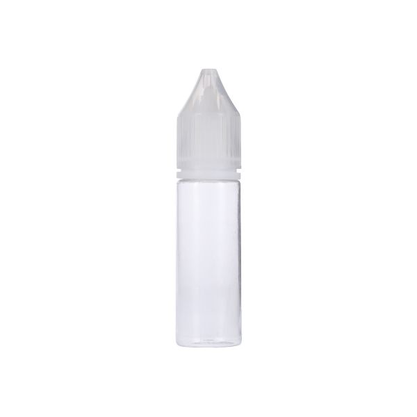 15ml Clear PET Chubby Gorilla Unicorn V3 Bottle With Natural CR Tamper Evident Break Off Band Closure 