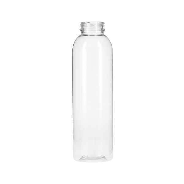 16 oz Clear PET Square Juice Bottles - Free Shipping