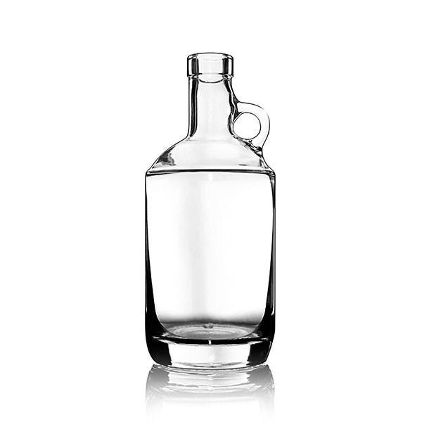 nicebottles Clear Glass Woozy Bottles, 12 Oz - Case of 12