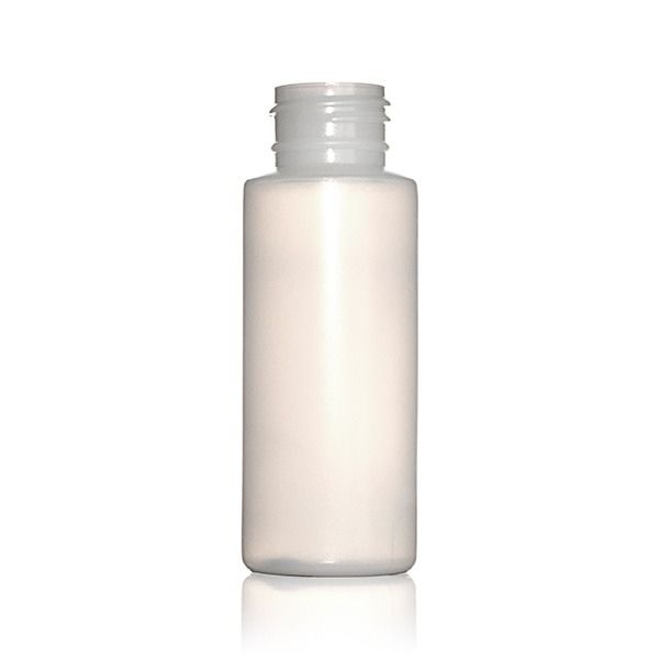 24 Pack Clear 2oz Bottles with Caps for Kitchen, Condiments