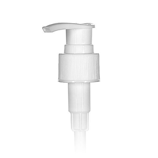 Modern Milk Glass Apothecary Refillable Soap Pump Dispenser 