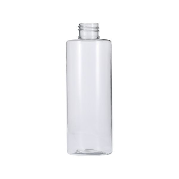 12 oz Squeeze Bottle, Clear with Cone Tip and Natural Top - Pack of 6