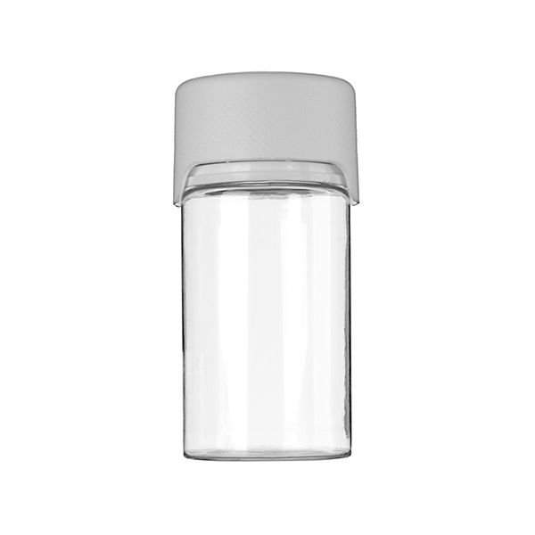 8 oz Clear PP Plastic Round Snap-Lock Containers (Tamper-Evident Lid) - Clear