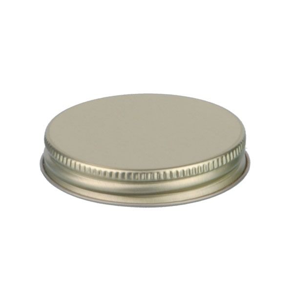 58-400 Gold Metal Screw Cap With Plastisol Liner