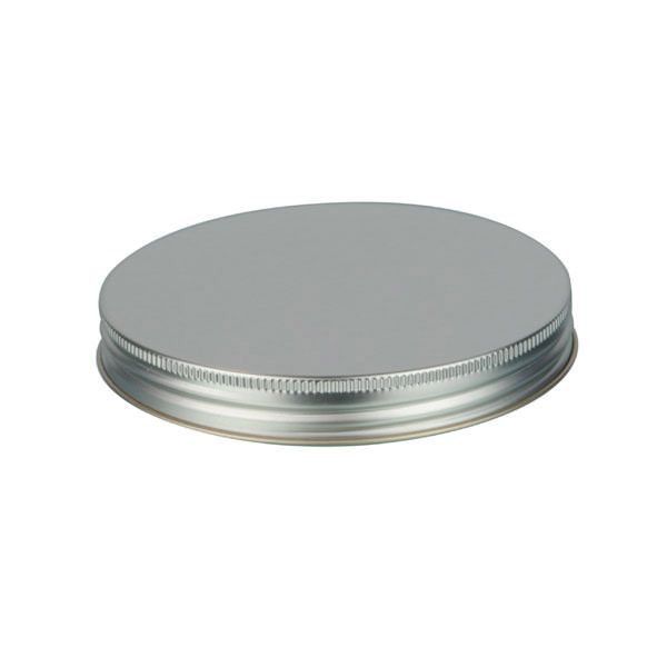 120-400 Silver Metal Screw Cap With Plastisol Liner