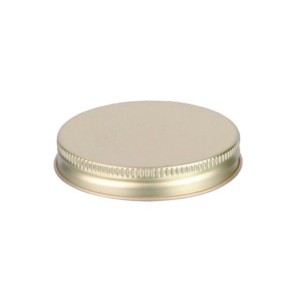 63-400 Gold Metal Screw Cap With Customizable Liner Options