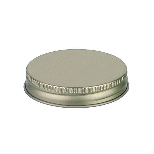 48-400 Gold Metal Screw Cap With Plastisol Liner