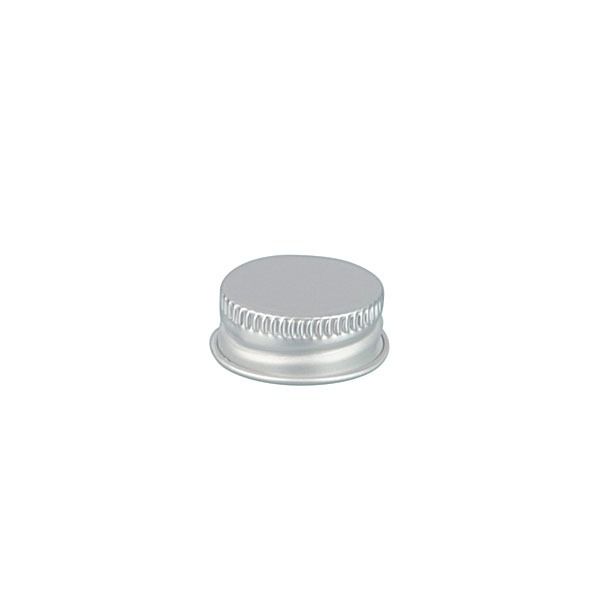 24-400 White Metal Cap with Pulp/Aluminum Foil Liner, Each