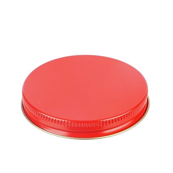 70-400 Red Metal Screw Cap With Plastisol Liner