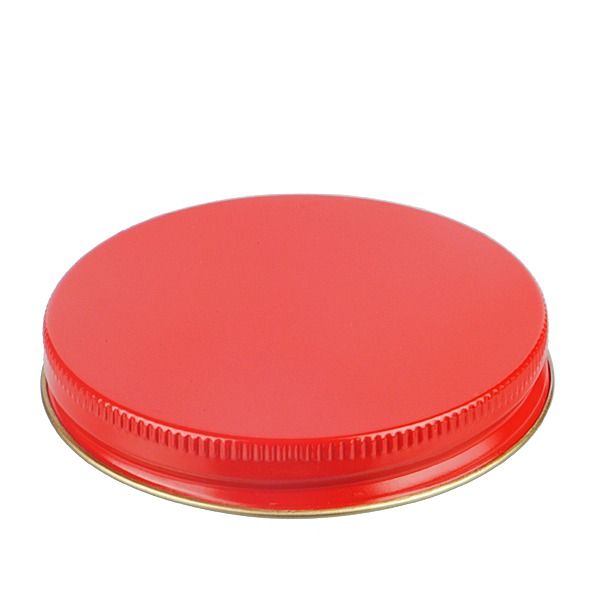 83-400 Red Metal Screw Cap With Customizable Liner Options