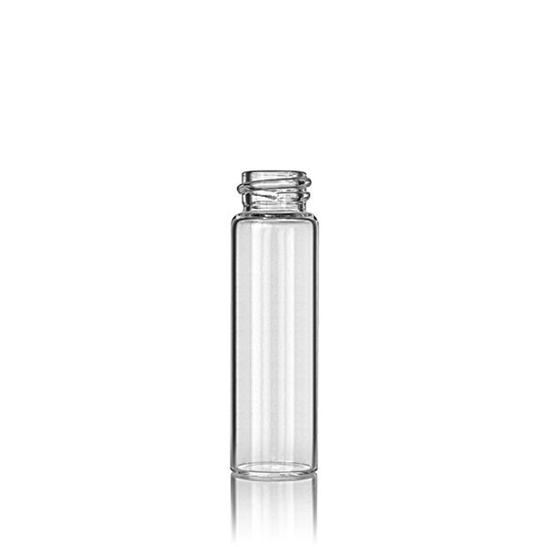 4 Dram (14.78ml) Flint (Clear)  Round Glass Vial - 18-400 Neck